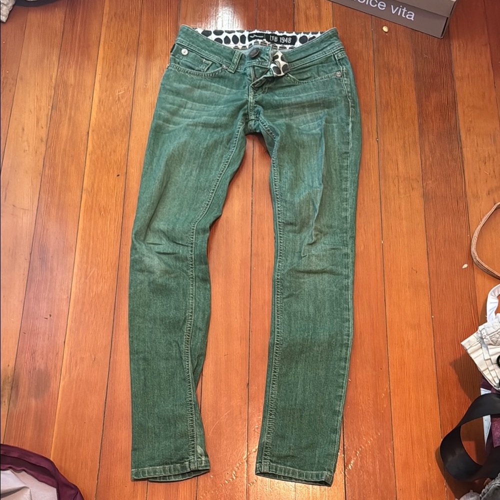 Women’s  Green Jeans